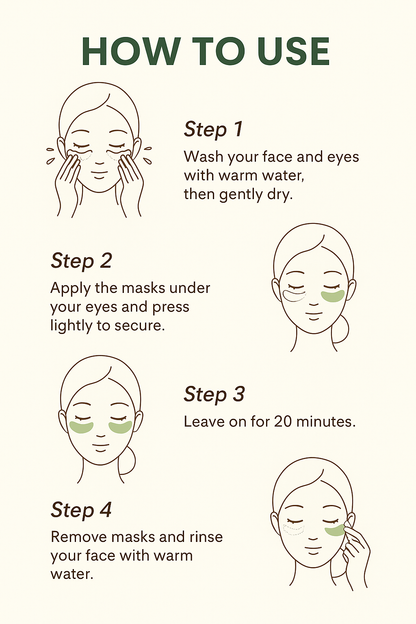 ZOZU Avocado Collagen Eye Mask
